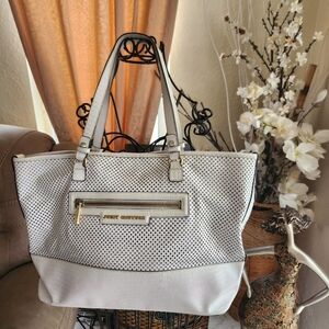Juicy Couture Sierra Perforated Leather Tote